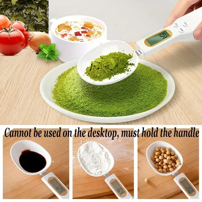 Balance de Cuisine Digitale Mini avec Cuillère Doseuse
