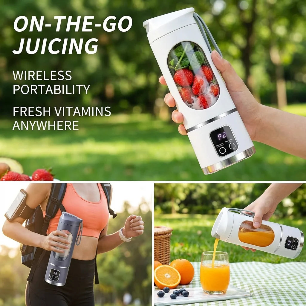 Mini Extracteur de Jus Électrique Rechargeable