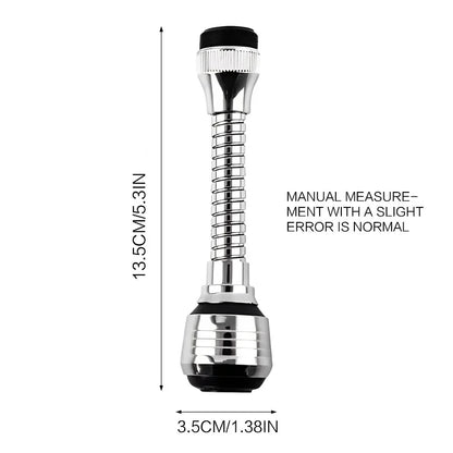 Rallonge de Robinet Rotative Anti-Éclaboussures