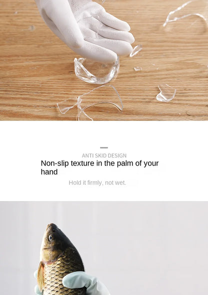 Gants de Vaisselle Fins en Latex