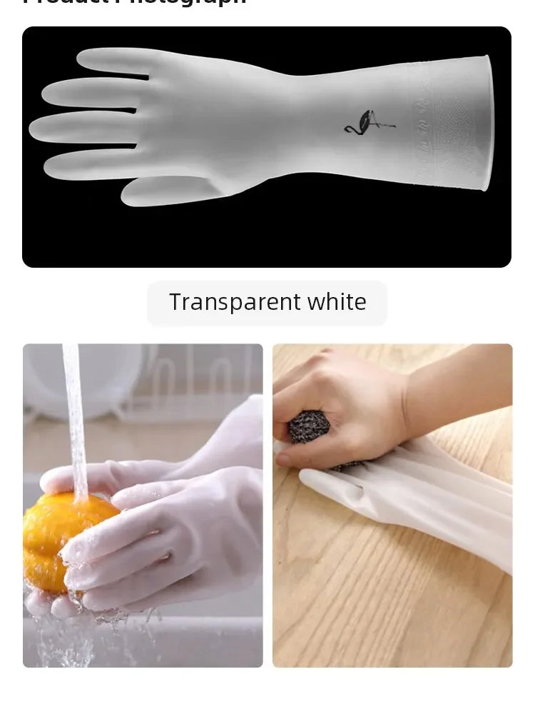 Gants de Ménage Imperméables en Latex