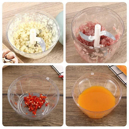 Nouvel accessoire de cuisine : hachoir et coupe-oignon