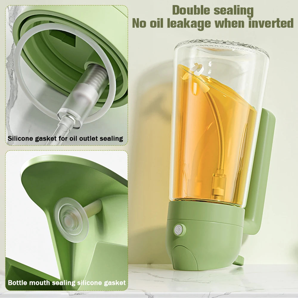 Vaporisateur d'Huile 2en1 en Verre 470ml