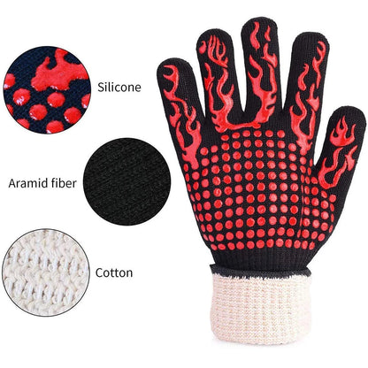 Gants de Cuisine Résistants à la Chaleur