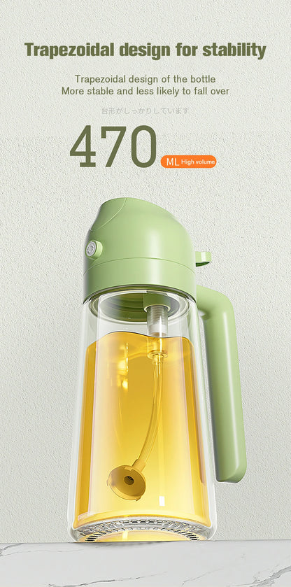 Vaporisateur d'Huile 2en1 en Verre 470ml